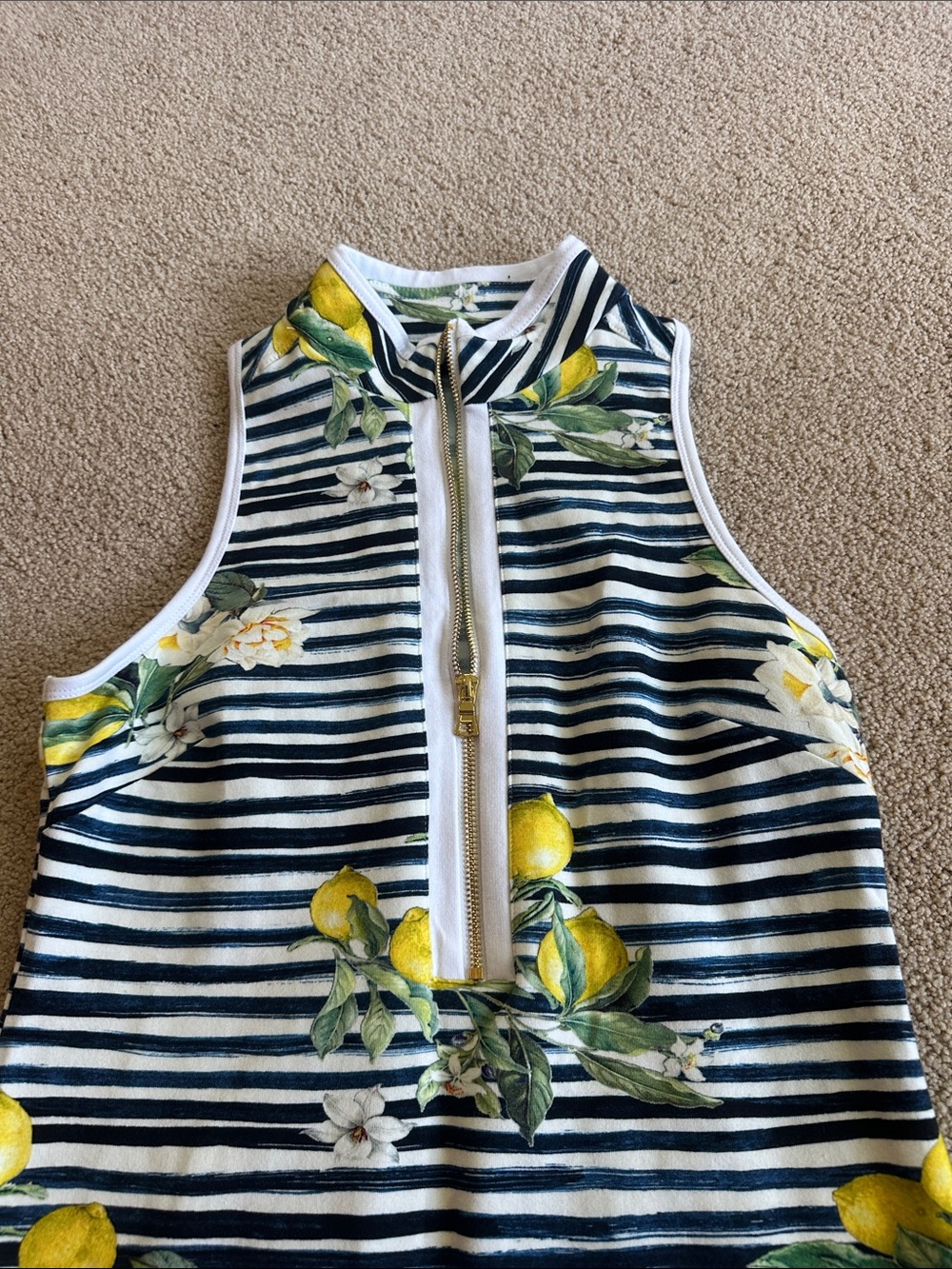 Boston proper lemon print dress - Picture 6 of 13